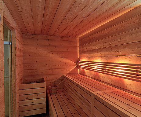 Finnische Sauna