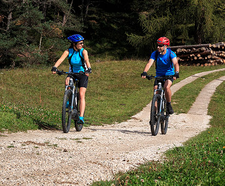 Mountainbiking in den Dolomiten