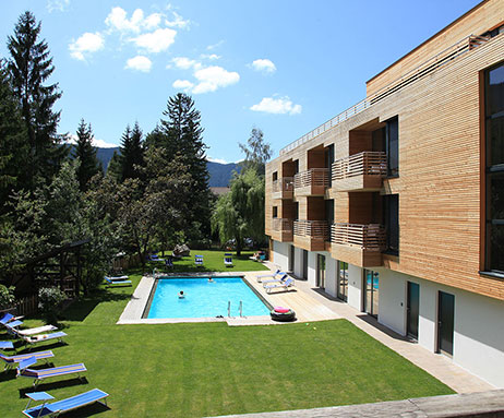 piscina all’aperto riscaldata