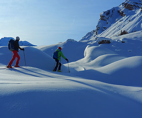 Skitour in den Dolomiten