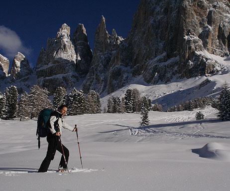 Skitour in den Dolomiten